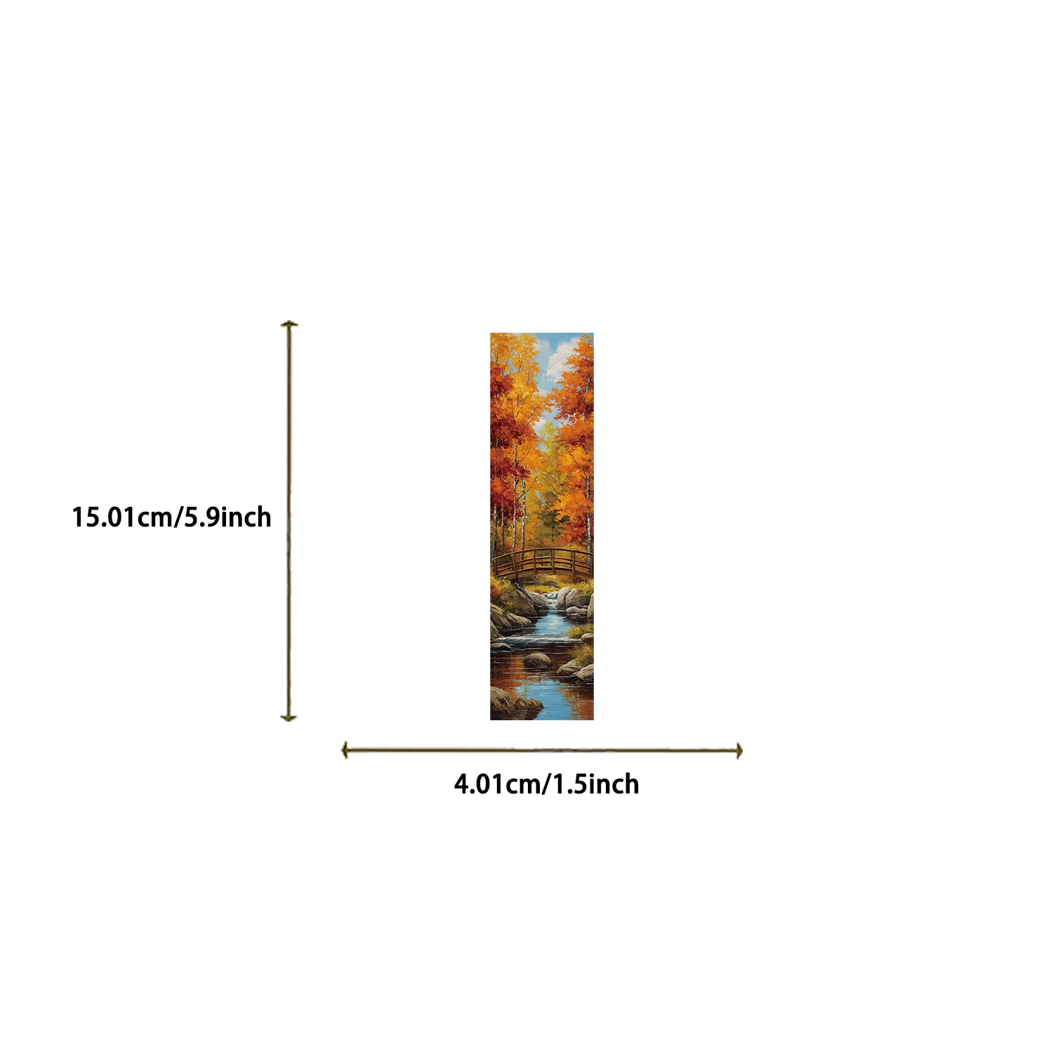30pcs Autumn Scenery and Fallen Leaves Bookmarks For Students Readers Library Office Book Journal Page Marker
