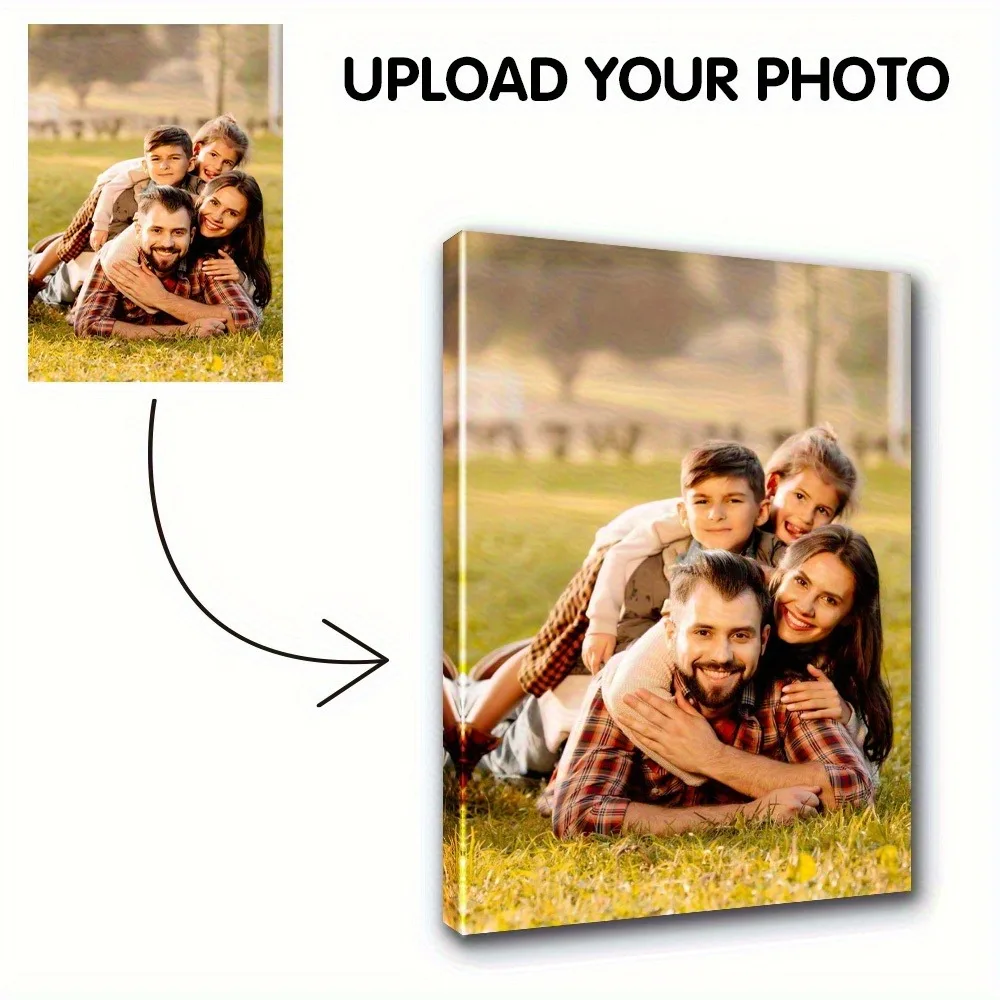 [2d Flat] A Customizable Wooden Frame Artwork—vividly Printed, Waterproof And Fade-resistant, Perfect For Decorating Your Bedroo