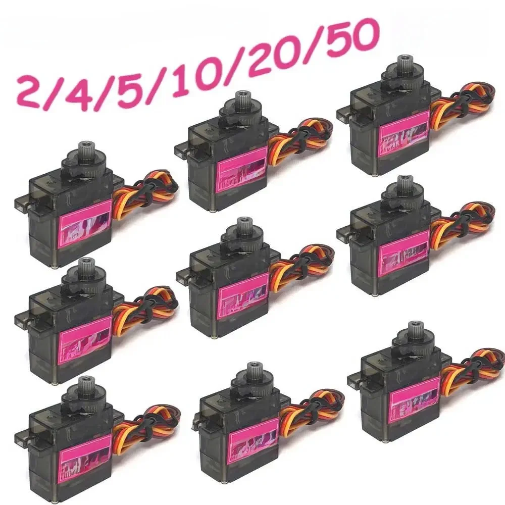 2-50 stuks MG90S 9g microservo metalen tandwiel 180 ° /360 °   voor RC Helicopter Vliegtuig RC Boot RC Auto Trex 450 RC Robotarm RC Verbeterde onderdelen - afbeelding 2