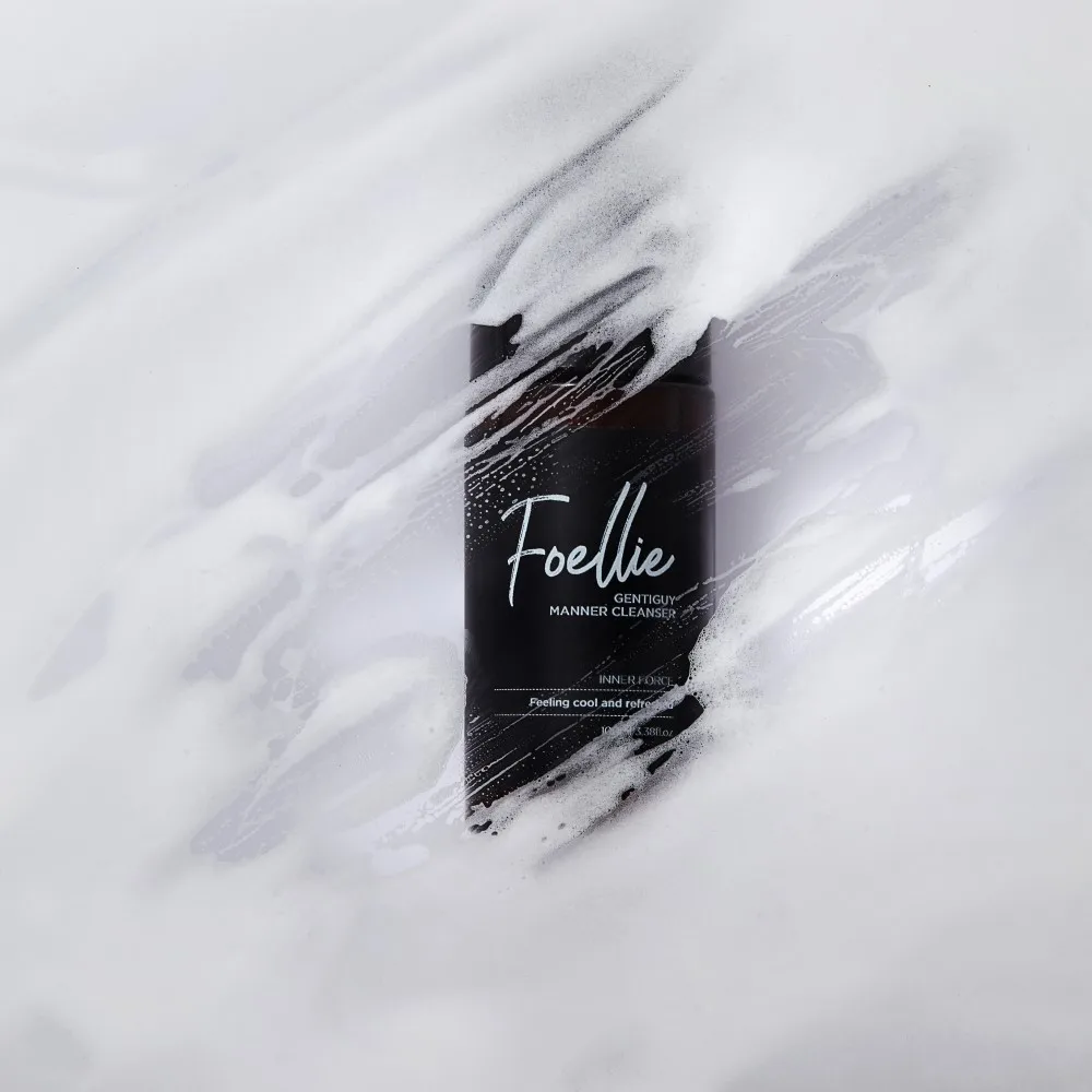 Foellie Homme weak acid cooling male cleaner 100ml