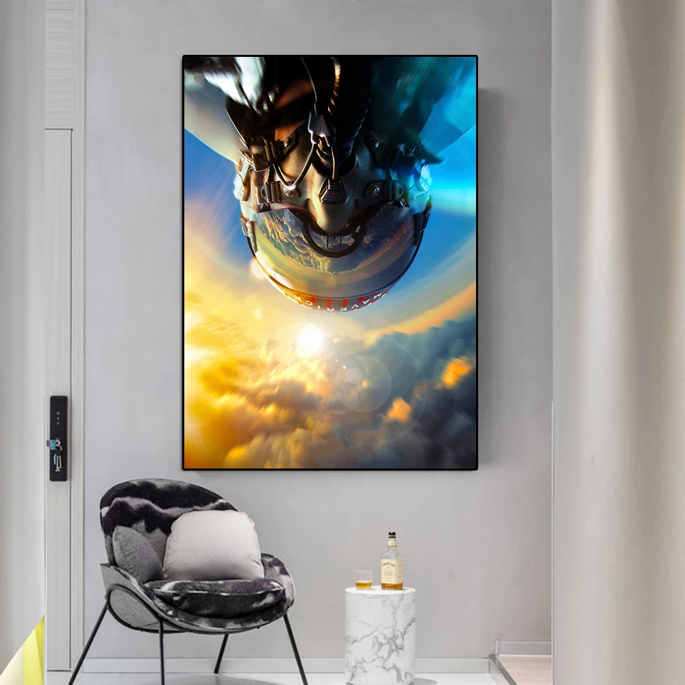 ديزني 2022 أفضل بندقية مافريك فيلم ملصق وطباعة ريترو عمل فيلم غطاء التوضيح حائط لوح رسم ديكور غرفة الفن #2