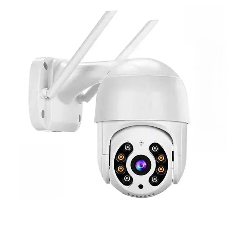 Câmera Dome Auto Tracking PTZ, Monitor de Vigilância Sem Fio WiFi, Smart Home e Outdoor, 8MP, 4K IP,