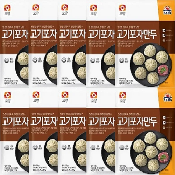 Bola de masa de carne de algas marinas Sajo Oyang 180g x 10 bolsas