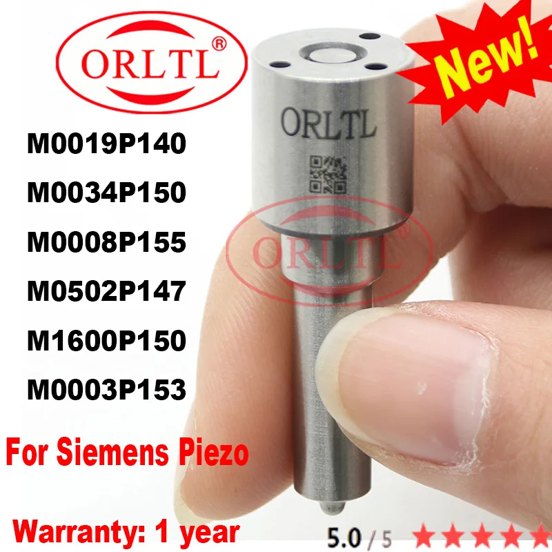 ORLTL Diesel Injector Nozzle M0019P140 M0034P150 M0008P155 NEW NOZZLE M1600P150 M0003P153 For Siemens Piezo