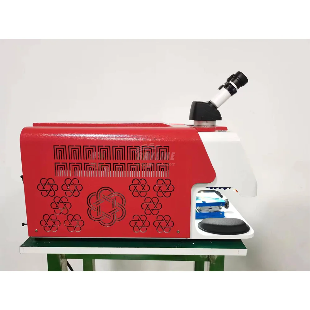 Easy Operate 150w Jewelry Laser Welding Machine Mini Portable YAG Laser Solder CCD Gold Silver Ring Watch Metal Watch Soldering