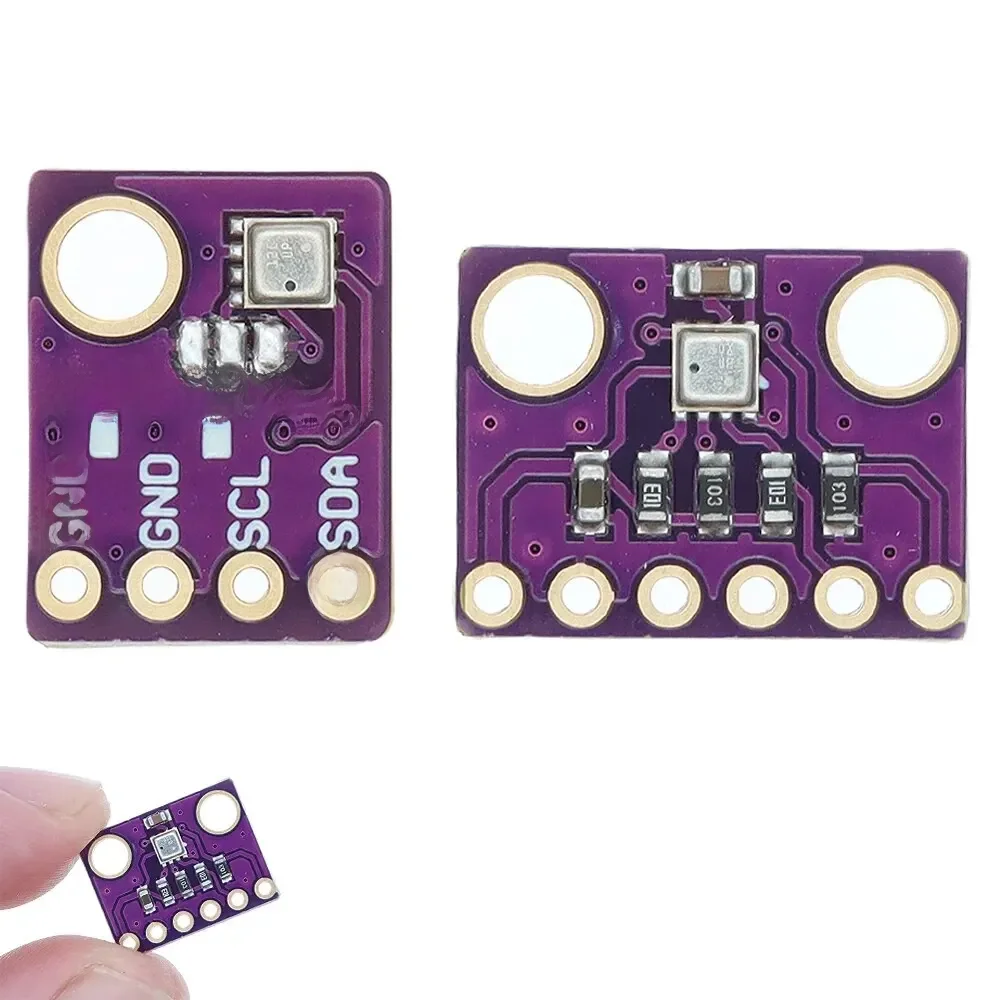 Capteur d'altitude de pression barométrique numérique 3 en 1 BME280 3.3V 5V, Module de température et d'humidité de haute précision I2C/SPI