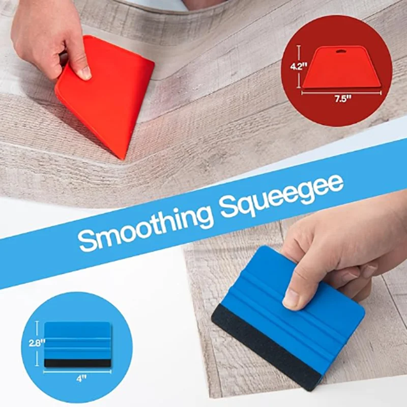 Kit de herramientas multifuncional para papel tapiz, combinación de herramientas suaves de pelado y pegar papel, práctica herramienta de papel tapiz