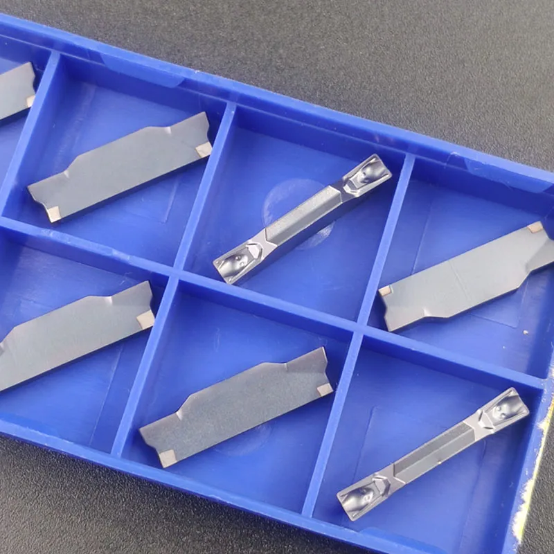 

10PCS ZTFD0303-MG 202 ZTFD 0303-MG 202 3.0mm CNC Cut-Off Grooving Carbide Insert For QEFD