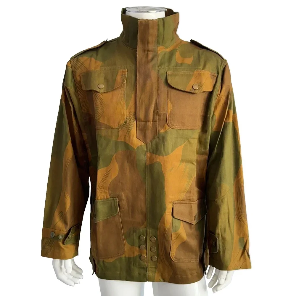 WWII WW2 British Denison Jacket Camo Vintage Jacket M1944 Outdoor Protection Leisure Training Soldier Jacket — zdjęcie 2