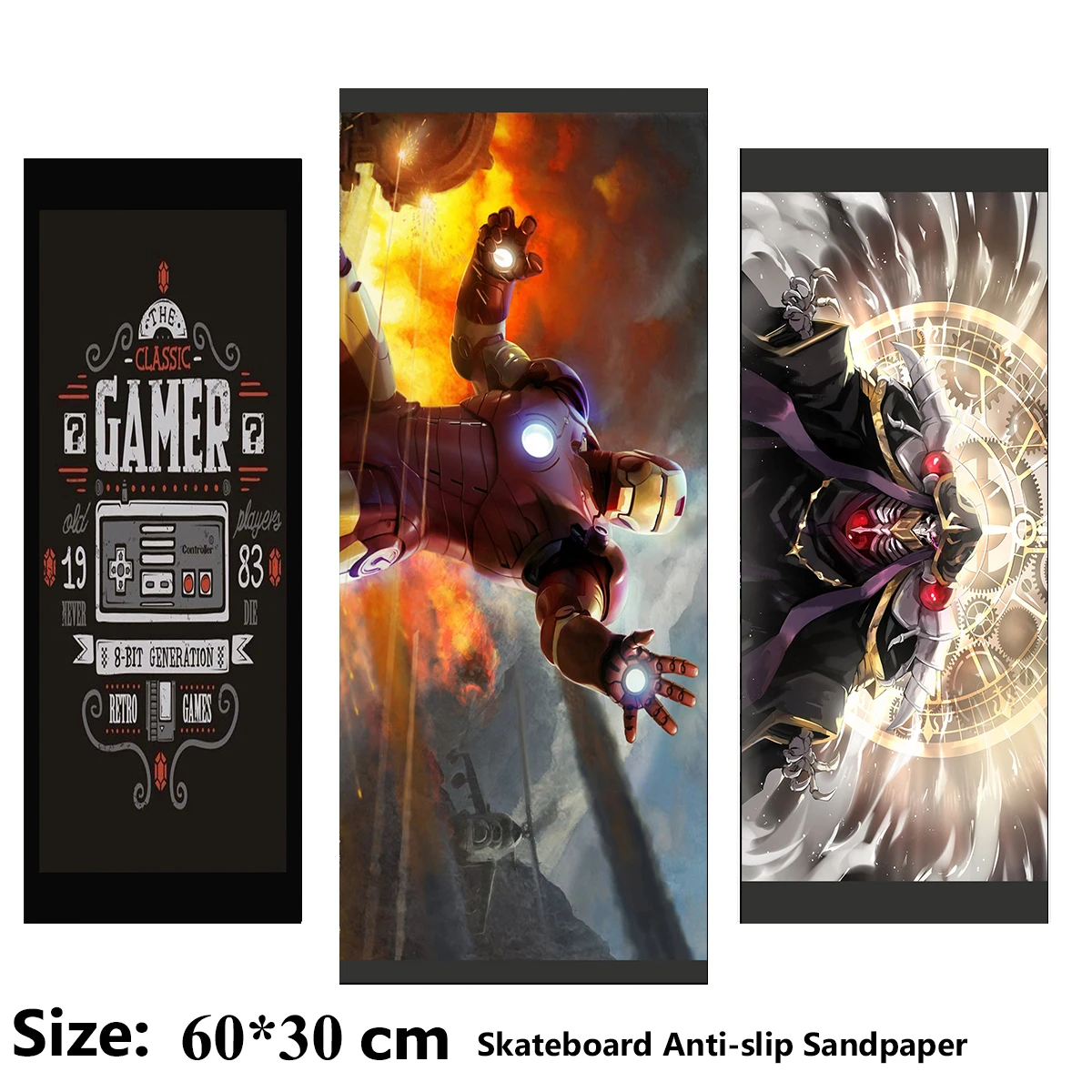 

Game Cartoon Robot Fighting Scene Comic Pattern Electric Scooter Anti-slip Sticker Sandpaper Skateboard Grip Tape Sheet 60*30cm