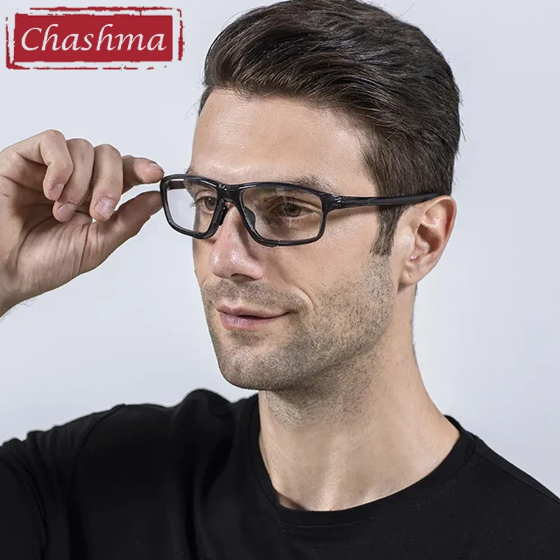 

Chashma Sport Style Eyewear Prescription Glasses Men Light Gafas TR90 Optical Eyeglasses Frames for Myopia Lenses Presbyopia
