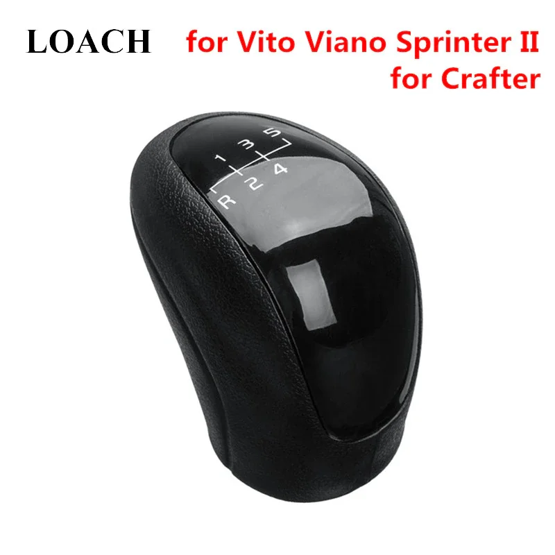 

MT Car Gear Shift Knob POMO Pen Shifter Lever Stick Arm Head Ball for Benz for Mercedes Vito Viano Sprinter II 2 for VW Crafter