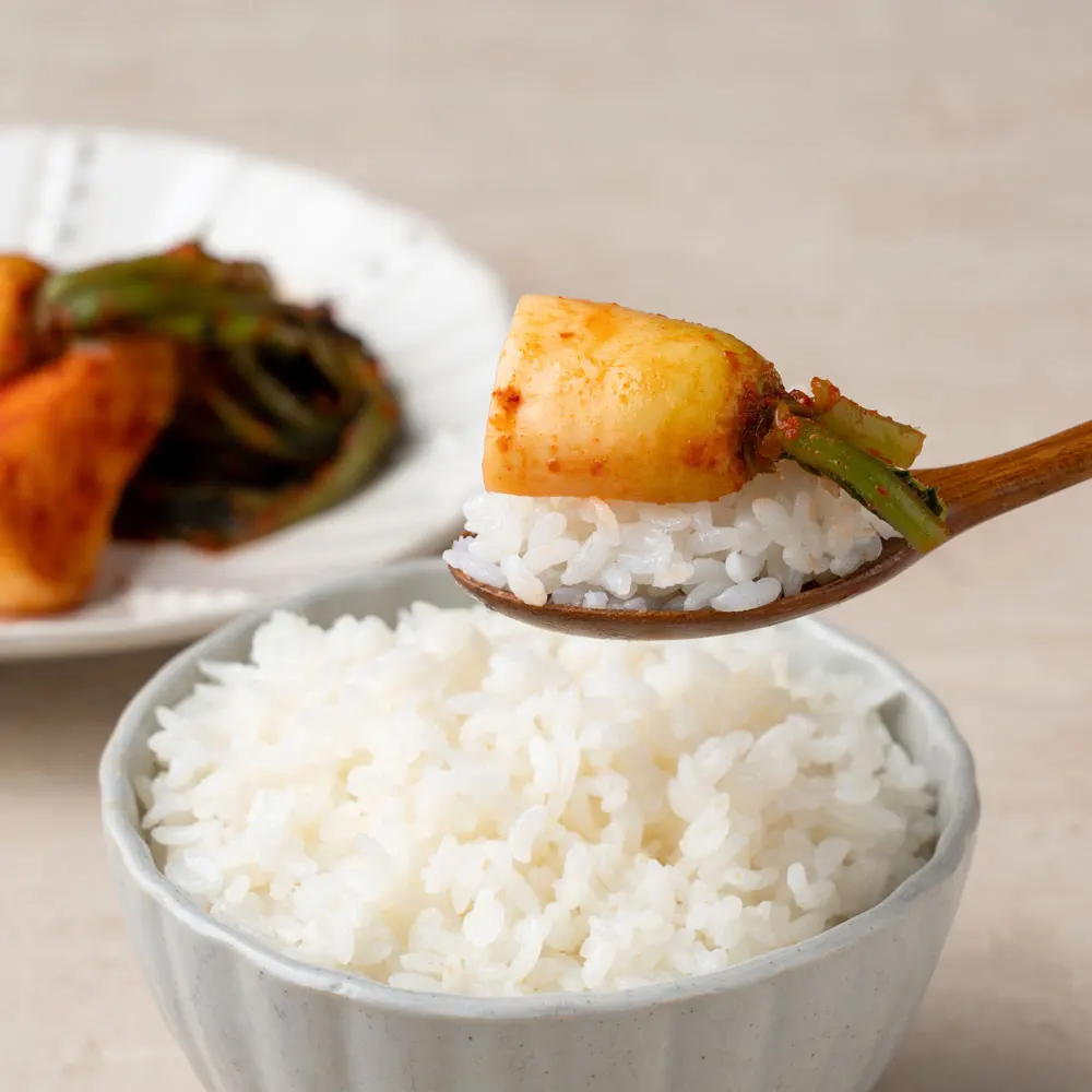 بوسيونغ-كيمتشي فخم كامل ، أخضر ، كيمتشي تشولدو ألتاري تقليدي ، محلي ، تصنيع في نفس اليوم ، شهادة شاي HACCP ، 25 سنة ، 2 * ، 3 * ، 5 * * #5