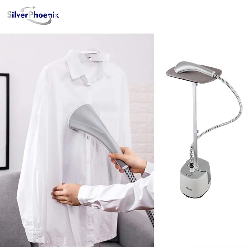 Household small standing iron, multi-functional flat ironing and hanging ironing, large capacity water tank, high power 2000W