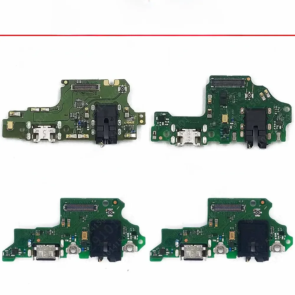 Płytka ładująca dla Huawei Y9 Prime 2019 2018 Y9s Port ładowania Usb płytka złącza Flex Cable tasiemka części zamienne — zdjęcie 2