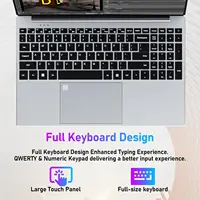 Xiaman 15.6" Intel Core I3 6006U/6100U Laptop Computer Windows 11 Pro Portable Notebook Pc Office Study Laptops with Fingerprint Unlock 5