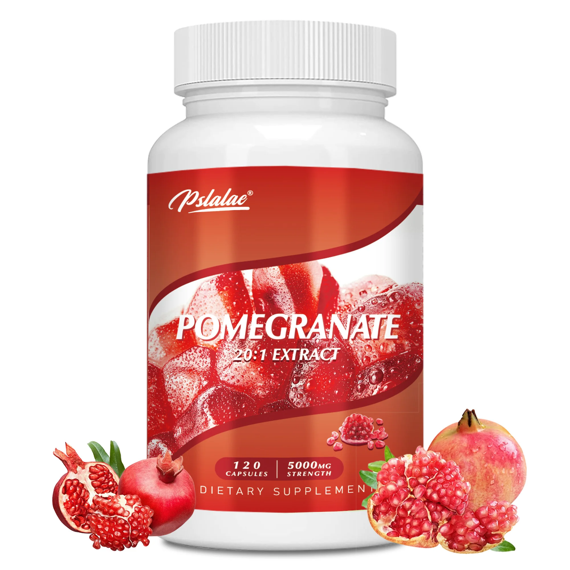 Pomegranate Extract Capsules - for Heart Health and Joint Support, Antioxidant - 120 Capsules