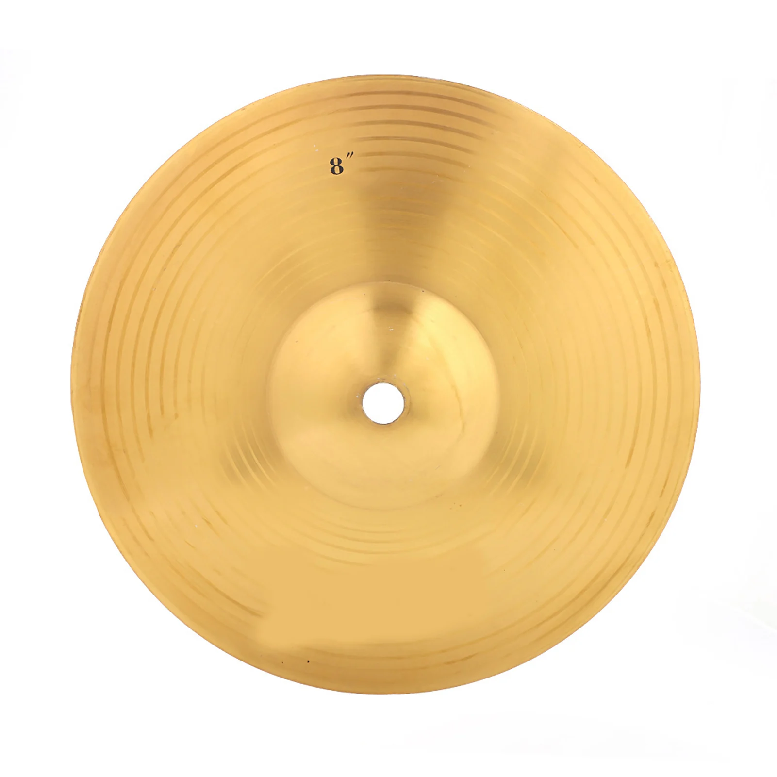 8 Inch Drum Brass Cymbals Percussion Splash Crash Hi-Hat Jazz Drum Cymbal For Musical Instrument Part Drums Cymbal