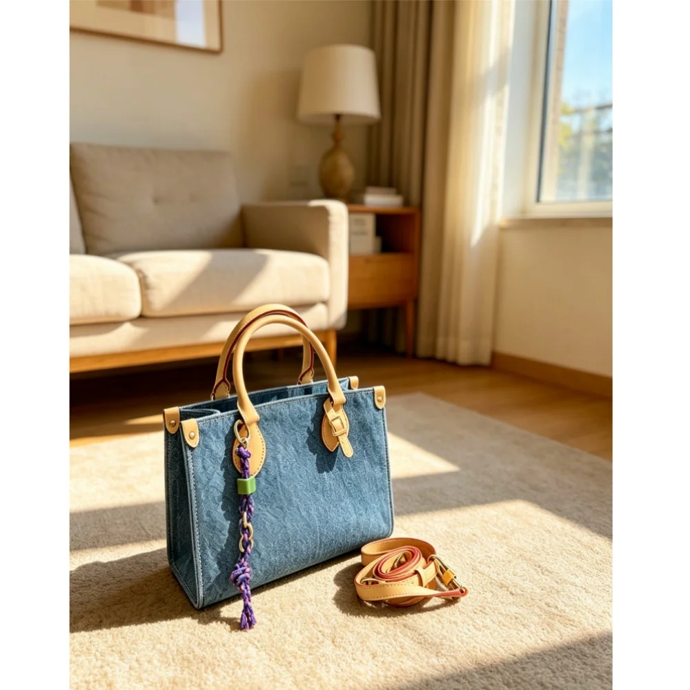 

2026 Размер: 24X19 см, без коробки, новая модель - универсальная и модная сумка из искусственной кожи - прочная, высококачественная и доступная по цене