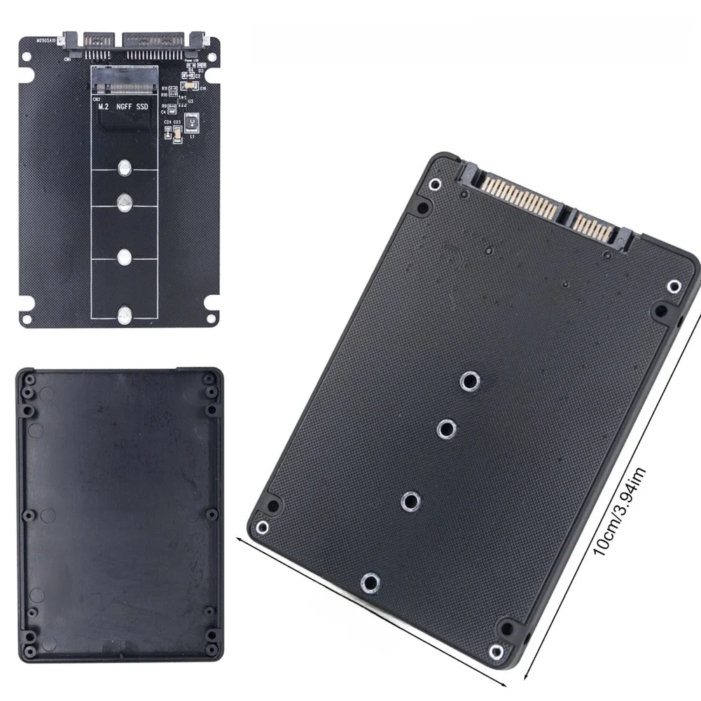SATA3.0 6Gbps M.2 NGFF SSD do SATA3 karta adaptera M2 NGFF SSD do SATA3.0 zewnętrzny dysk twardy pudełko płytka przyłączeniowa dysku twardego — zdjęcie 2