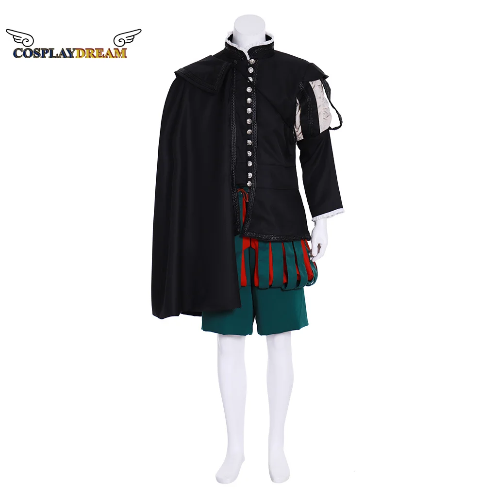 

Men's Elizabethan Renaissance Tudor Medieval Cosplay Costume Adult Men's Tudor Clothing 17th Century Men's Suit Bloomers