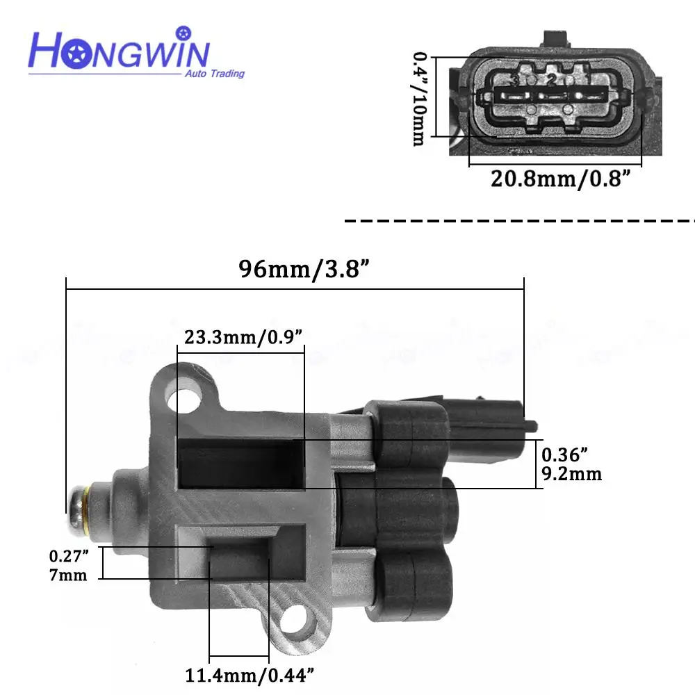 Oryginalne No.35150-2B010 zawór regulacji prędkości biegu jałowego pasuje do Kia 10-11 Soul 1.6L Carens Rondo 08-12 Ceed 09-10 Elantra i20 i30 09-13 — zdjęcie 3