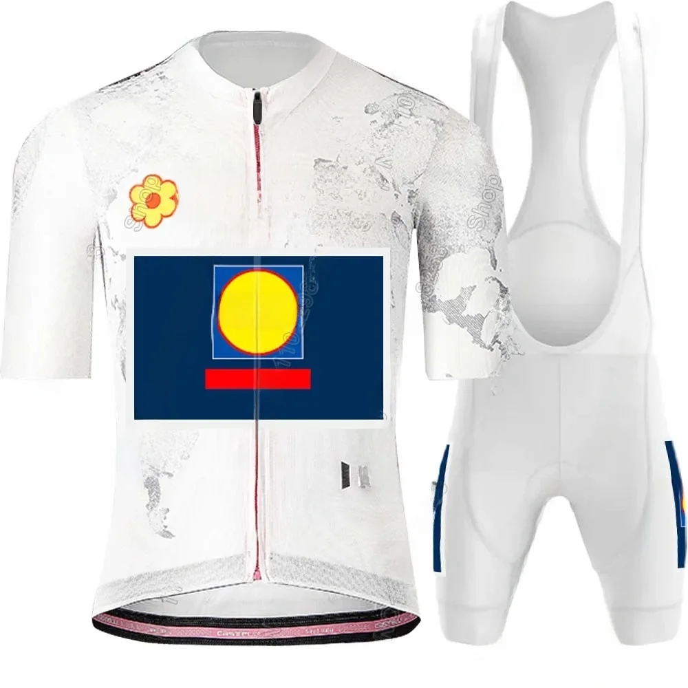 AliExpress NONE Tour De Italia Lidl Team 2025 Cycling Jersey Set Men Bicycle Clothing Road Bike Shirts Suit Bicycle Bib Shorts MTB Ropa Maillot