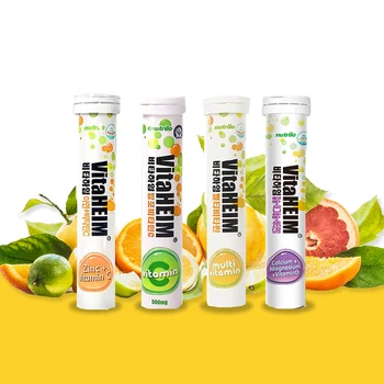 독일 비타하임 발포비타민 에너지음료 멀티비타민 비타민C 마시는 발포정 20정x3통 