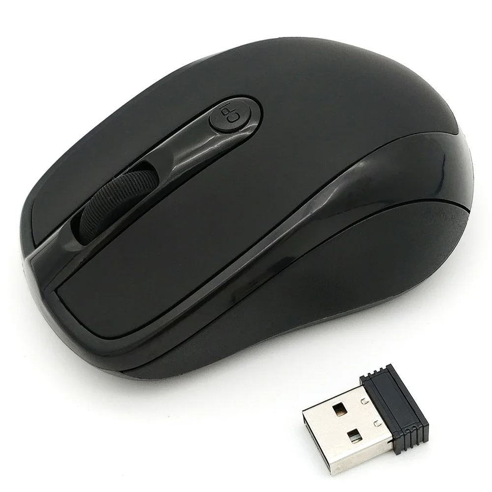 Souris sans fil USB 2000 ug I, récepteur réglable, optique, 2.4GHz, ergonomique, pour ordinateur portable et PC