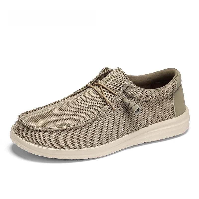 Baskets Respirantes en Maille pour Homme, Chaussures de Marche Légères, Mocassins Respirants, Taille 39-50, Été