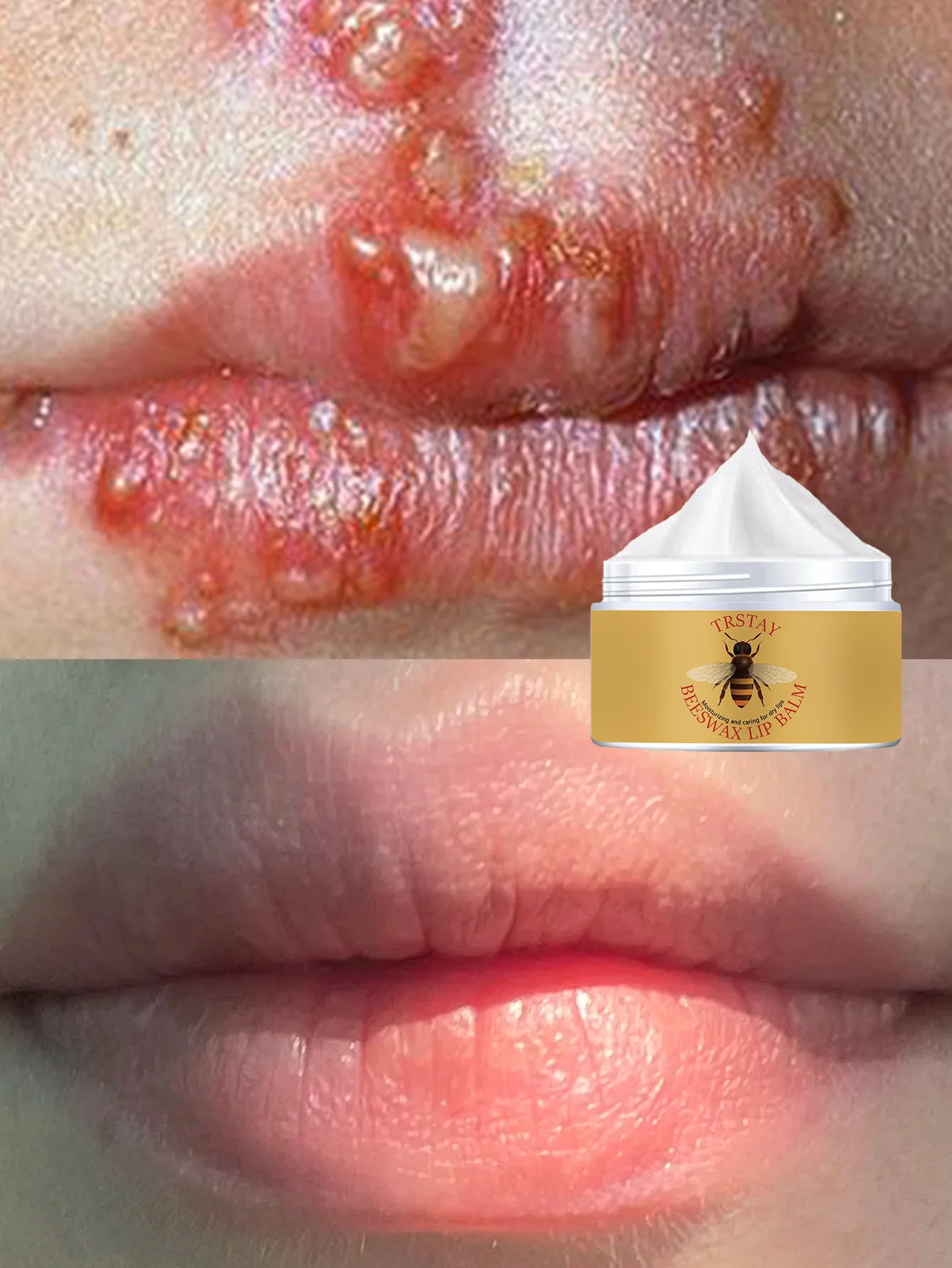 Day Night Nourishing Lip Balm Deep Hydration Moisturizer for Soft Smooth Lips Long Lasting Care with Natural Ingredients Vitamin - Image 4