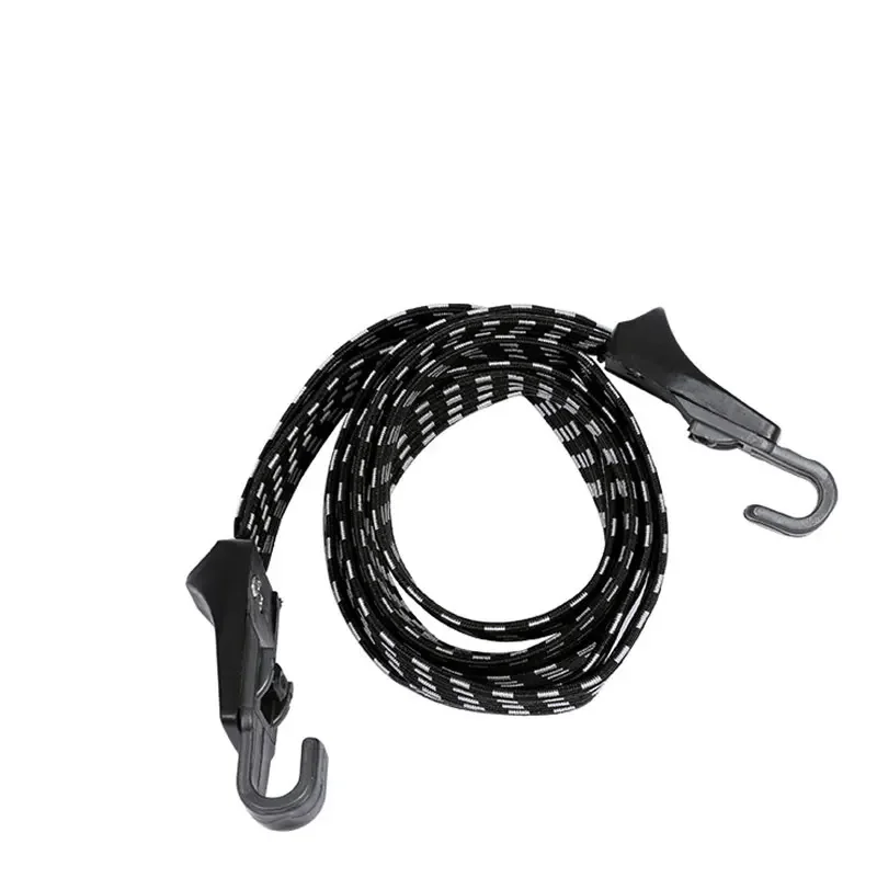 AliExpress 1PC Bicycle Luggage Rope Mountain Bike Elastic Straps Cord Hooks Strong elasticity Convenient to carry Outdoor Tensioning Belts