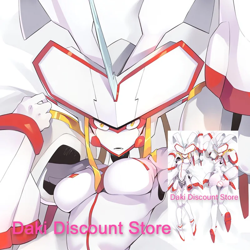 Dakimakura Strelizia Darling in the Franxx Anime Double Sided Print Life Size Body Pillow Cover Pillowcase