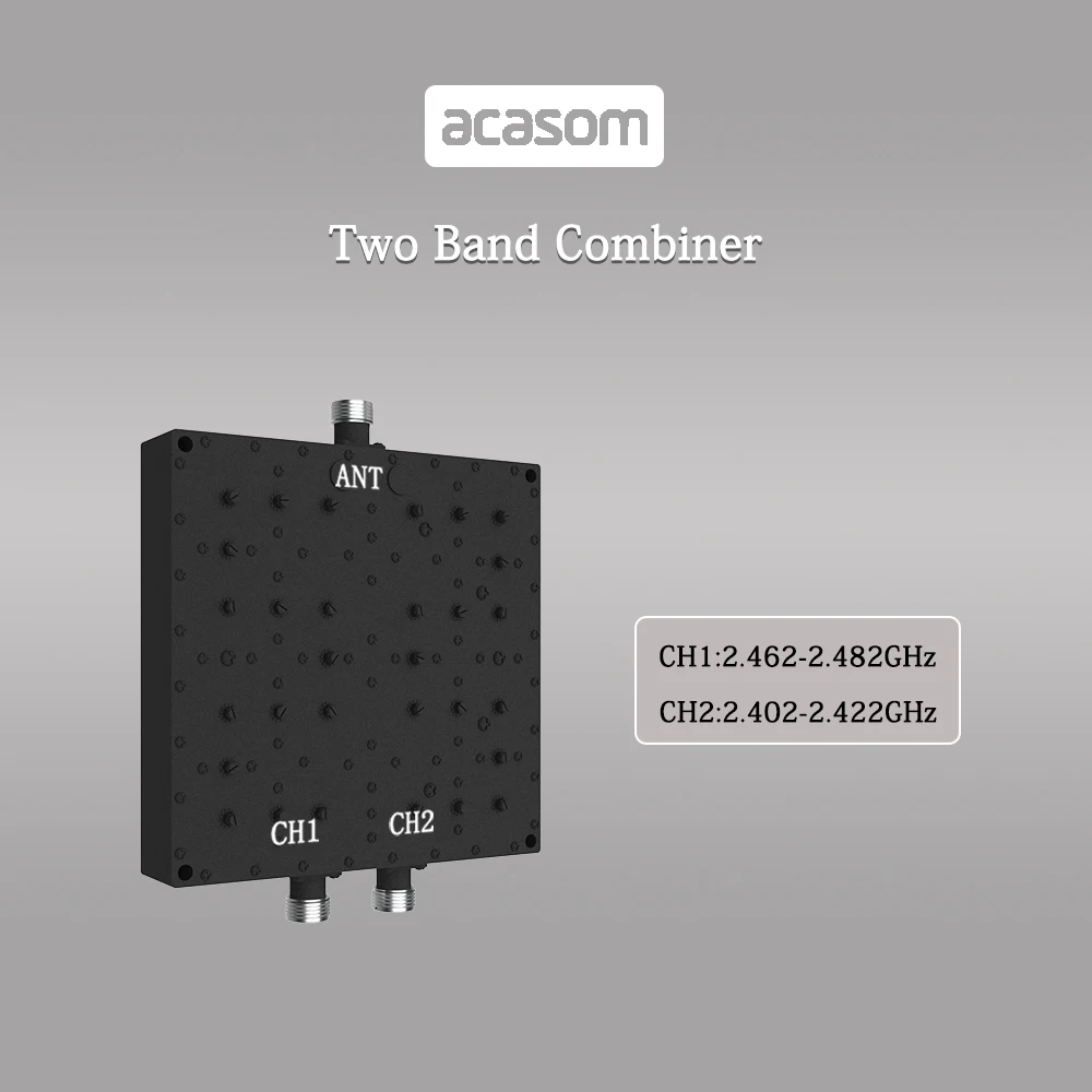 2.402GHz 2462GHz WIFI cable Diplexer N Dual Band combinatore/Multiplexer/Duplexer a 2 vie