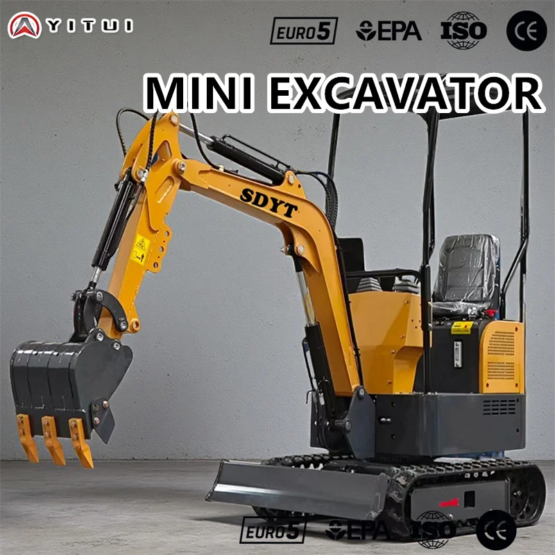 

Mini Excavator Factory Direct Sales Of 1.2 Ton EPA EURO 5 Engine Crawler Excavator Customized Small Excavator