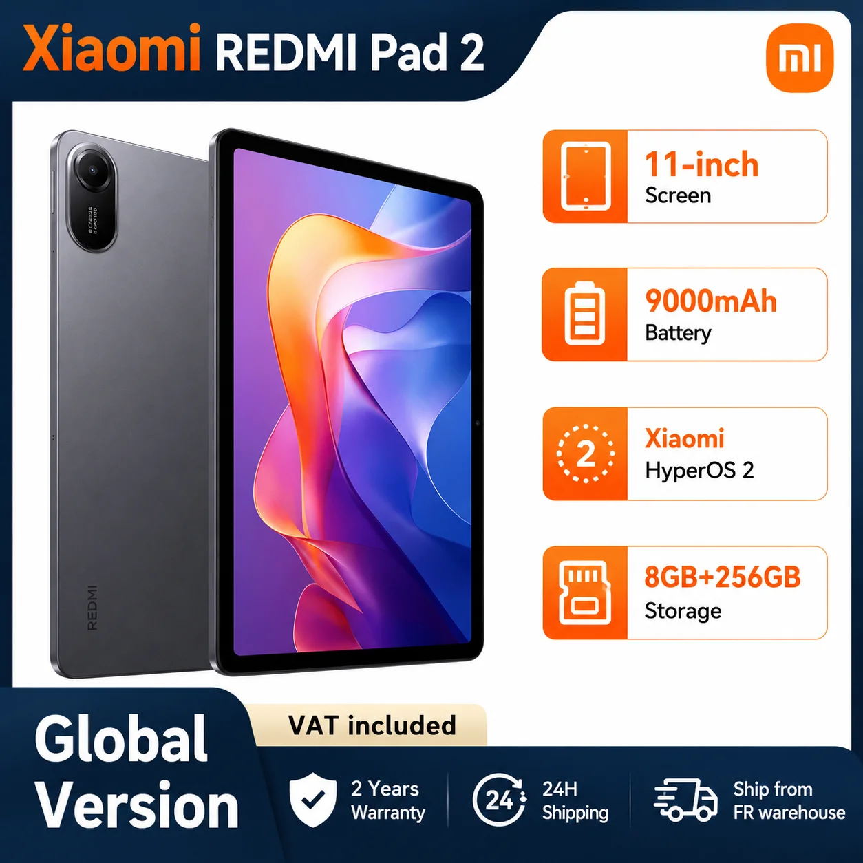 /version-global-xiaomi-redmi-pad-2-wifi-xiaomi-hyperos-2-mediatek-helio-g100-ultra-pantalla-lcd-de-11-pulgadas-y-25k-resolucion-2560-x-1600-mi-tablet-90hz-9000mah-carga-rapida-de-18w-gris-con-funda