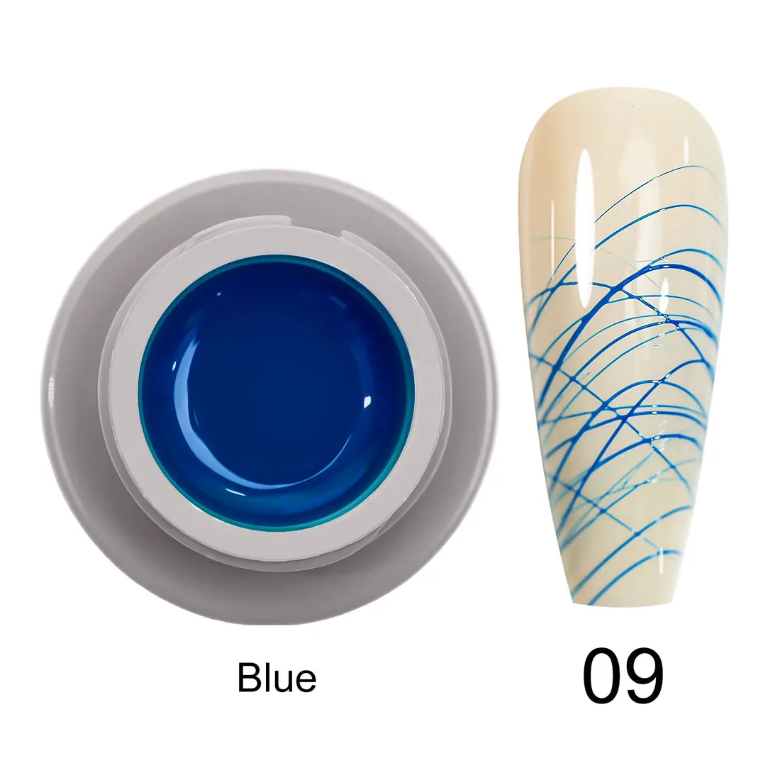 VENALISA Zeichnen Malerei Gel Spinne Gel Nail art Design Reine Farbe Tränken weg vom UV LED 3D Relief Gelee Glas Splitter malerei Gel