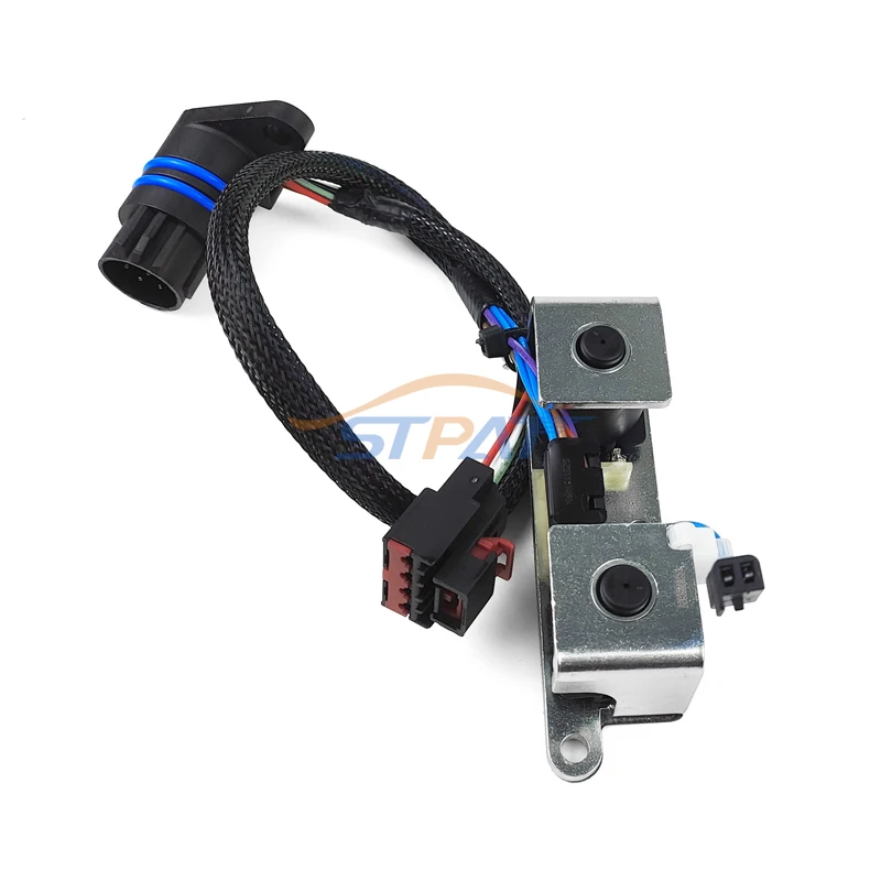 STPAT 42RE 46RE 47RE A500 A518 New Gearbox Solenoid Valve with Wiring Harness 52118500AB 22954C for JEEP Dodge Chrysler