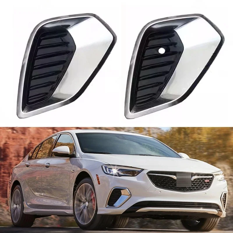 Frontstoßstange Nebelscheinwerfer Lampenverkleidung Kühlergrill Rahmenabdeckung Shell Cap Hood Deckel Lünette für Buick Regal GS 2017 2018 2019