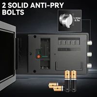 Home Storage Safe Security Box Chest Lock 8.5L Digit Security Case Handy Storage Secure Locking Safe Chest Safety Box 3