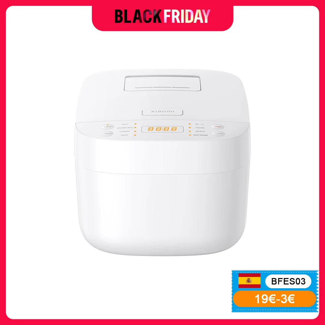 Official | Xiaomi Smart Multifunctional Rice Cooker, 8 cooking functions, 24-hour delay timer, Smart link to the app