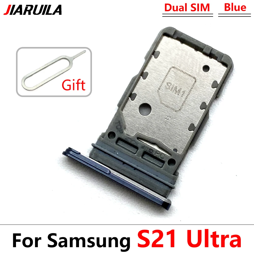 50Pcs，Card Phone Adapter Drawer For Samsung  S21 Fe / S21 Ultra / S21 Plus Sim Card Reader Holder SIM Card Tray Holder Slot