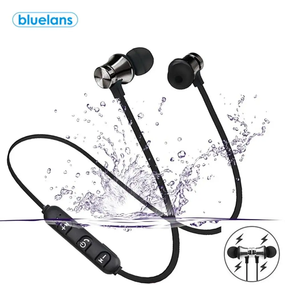 

XT11 Magnetic Adsorption Wireless Bluetooth In-Ear Earphone Waterproof Sports Headphone Stereo Earpiece Fone De Ouvido For Phone