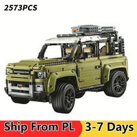 2573pcs SuperCar Defender Off-road Building Blocks Car Model Vehicle Brick Toys For Boys Girls Adult Birthday Gift 42110