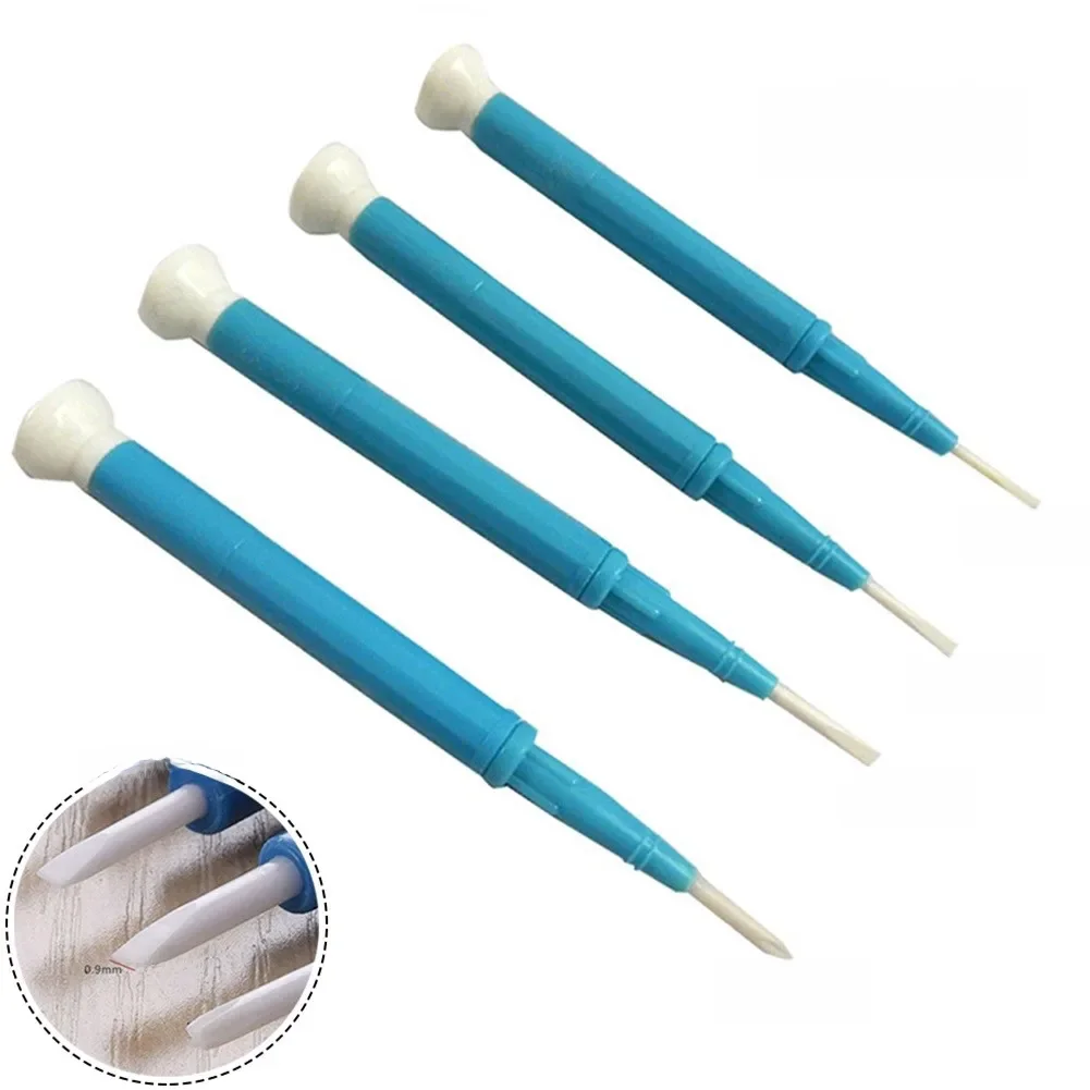 Tournevis à réglage de fréquence en céramique, antistatique, Non conducteur, Non magnétique, tournevis à fente CD-15-100, outil manuel de réparation