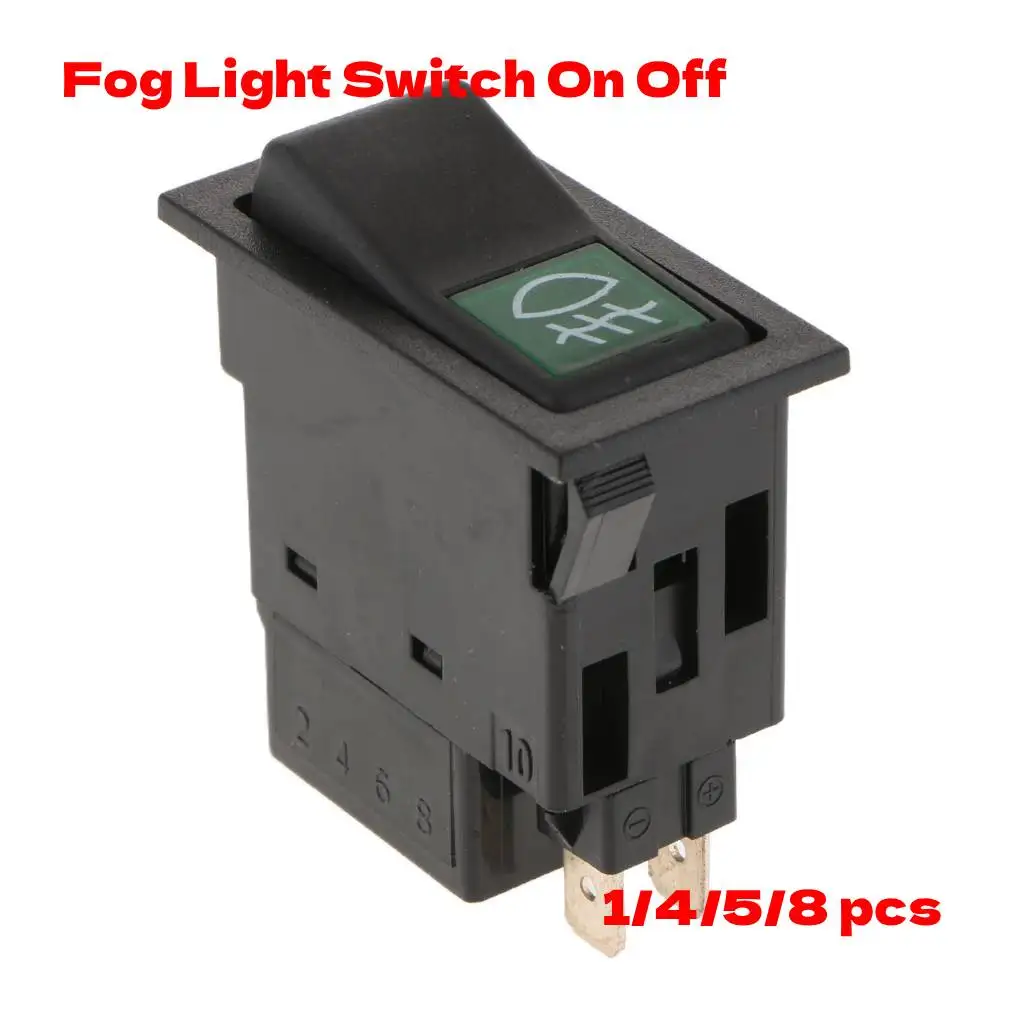 

1/4/5/8 шт., автомобиль, мотоцикл, лодка, грузовик, задник, противотуманные фары, кулисный переключатель, кнопка включения/выключения, ABS, 4 контакта, кнопочный переключатель, противотуманная фара