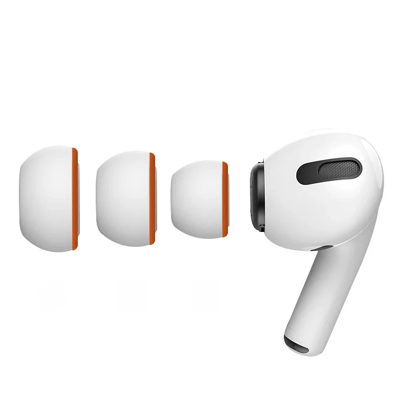 Oreillettes en mousse à mémoire de forme pour Airpods Pro écouteurs Bluetooth sans fil couvre-oreilles en Silicone bouchons écouteurs oreillettes embouts 2 pièces/paire