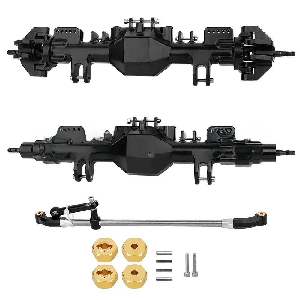 Metalen Voor Achterassen met Stalen Tandwielen voor RC 1/8 Losi LMT Monster Truck DIY Afstandsbediening Speelgoed Auto 1:8 Upgrade onderdelen - afbeelding 2