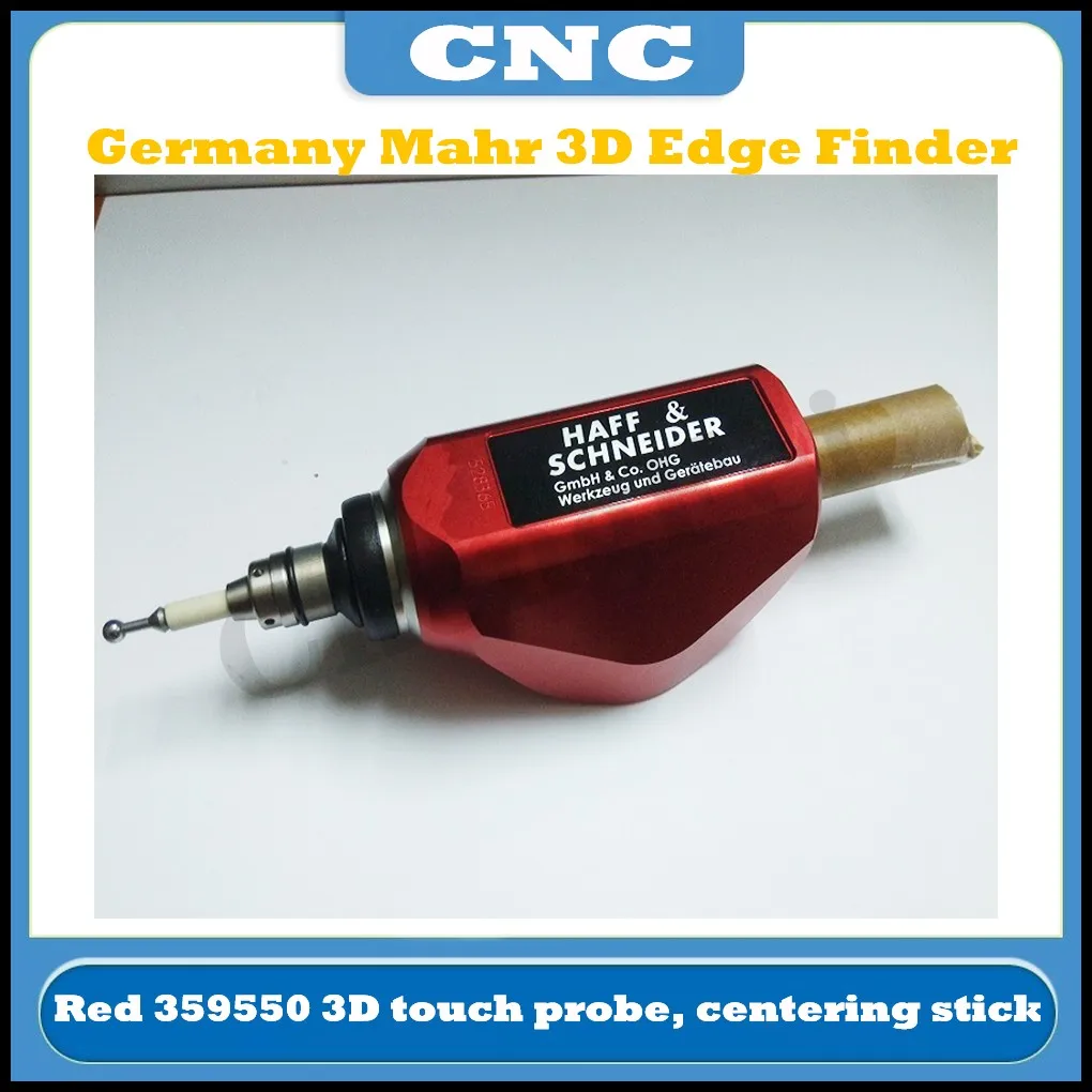 Latest Germany hoffman CNC 3D edge finder pointer type Mahr 359550 red 3D touch probe three-dimensional subpointing stick probe