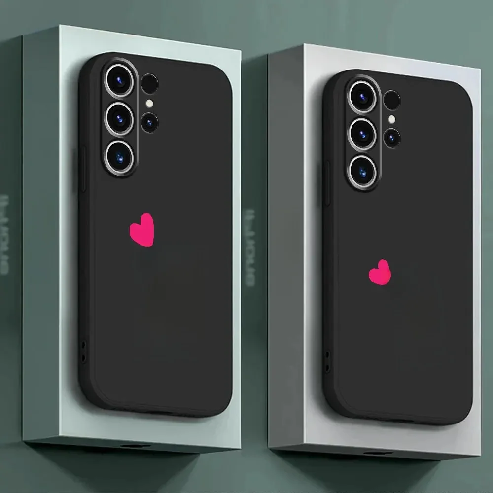 Etui na telefon Samsung Galaxy S20 S24 Ultra S21 5G S23 Ultra S22 Plus S21 FE Inicjał A-F Miłość Serce Pokrowiec dla par — zdjęcie 2